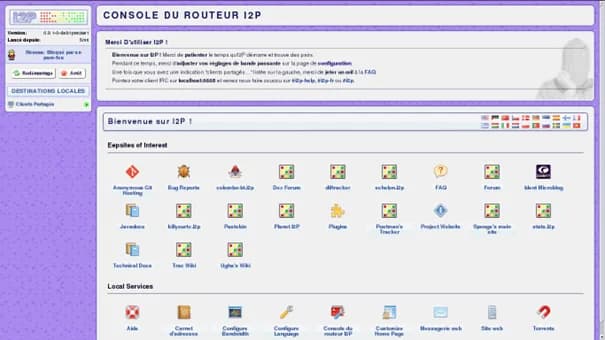 interface I2p accéder au dark web
